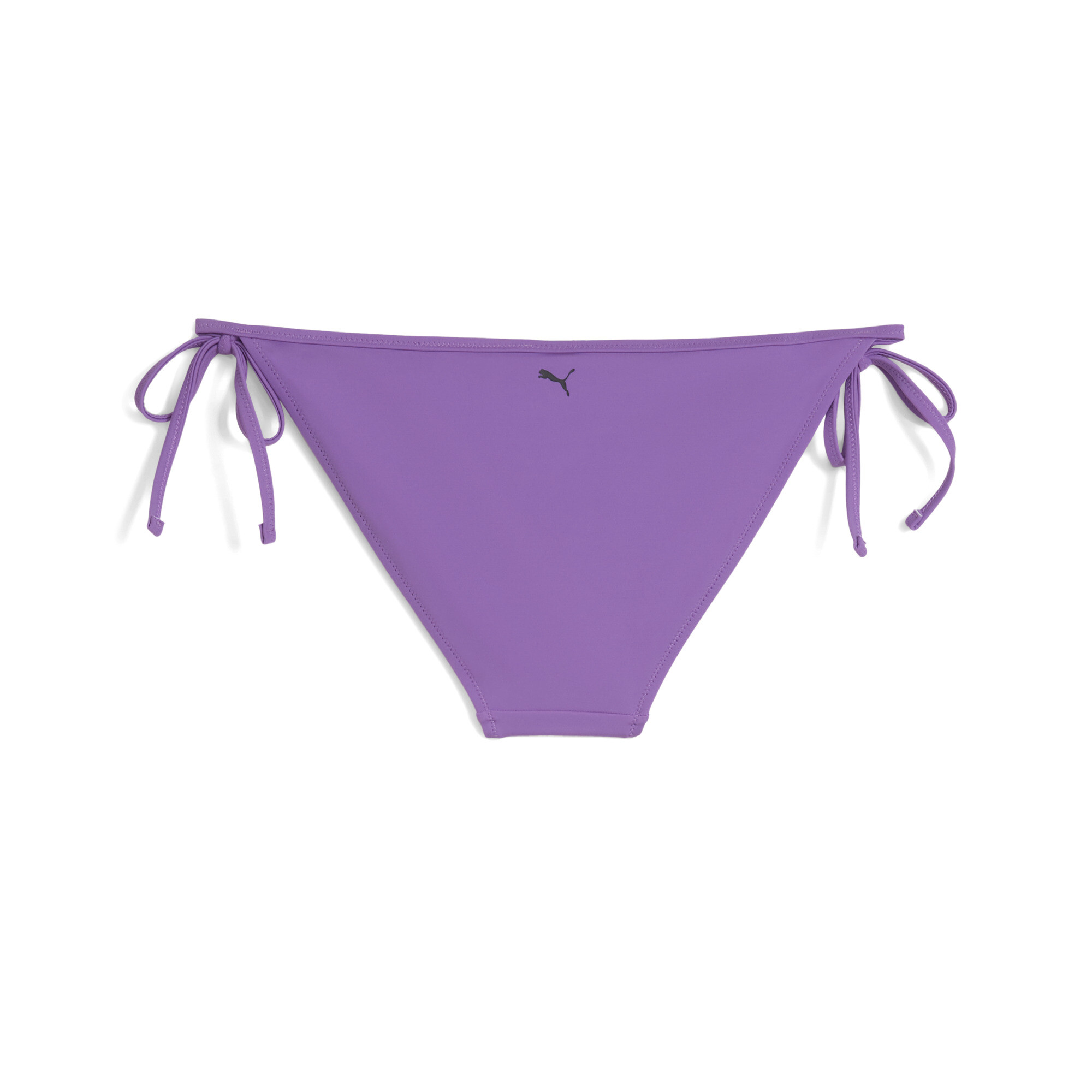 Women's Puma Swim's Bikini Bottoms Side Tie, Purple, Size L, Clothing