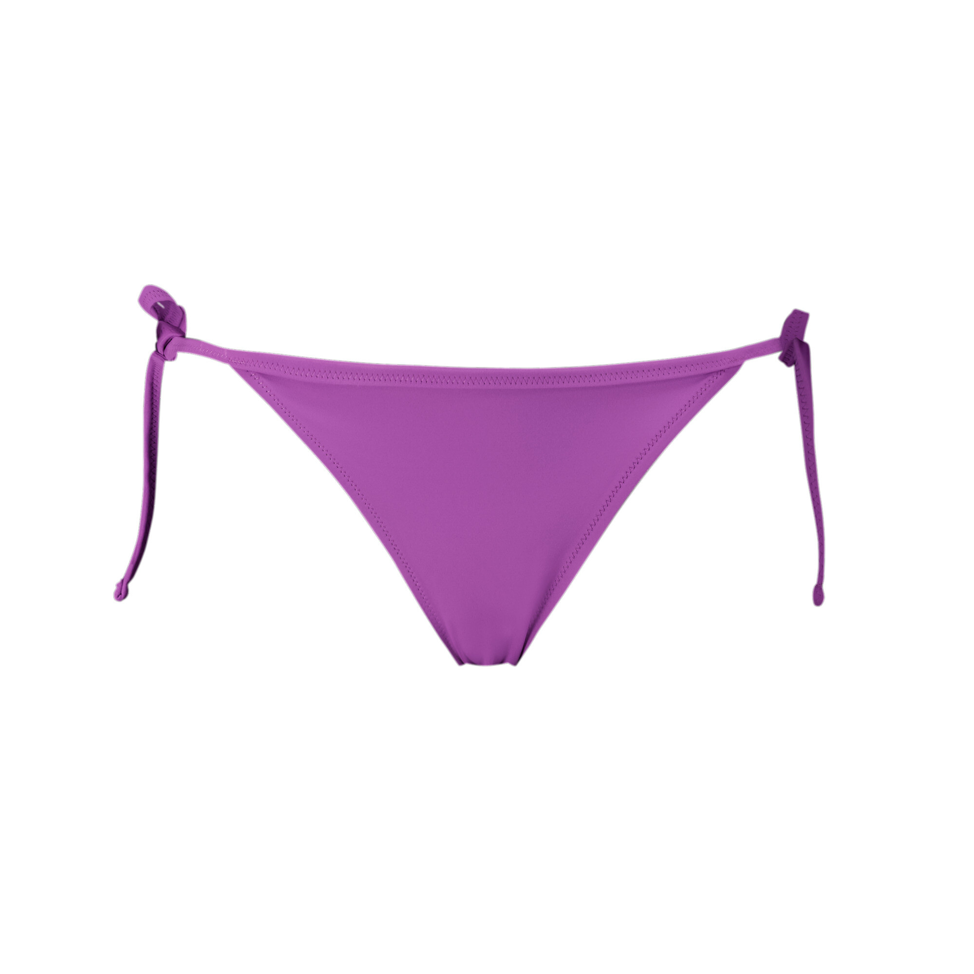 Women's Puma Swim's Bikini Bottoms Side Tie, Purple, Size L, Clothing