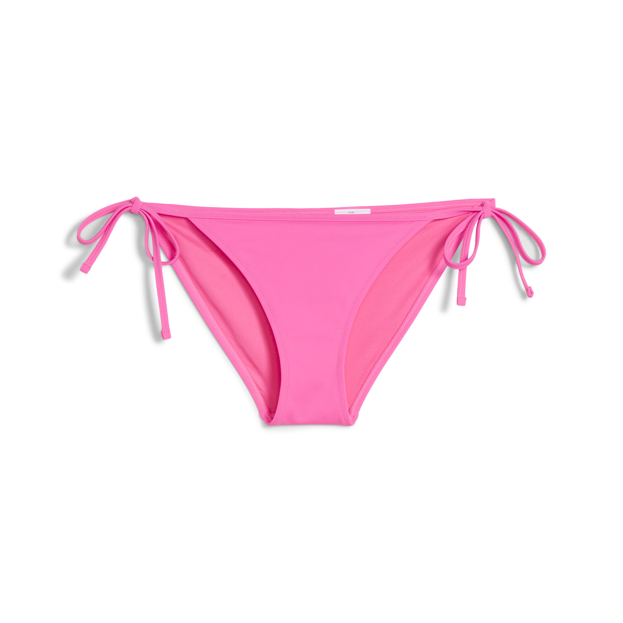 Women's Puma Swim's Bikini Bottoms Side Tie, Pink, Size XS, Clothing