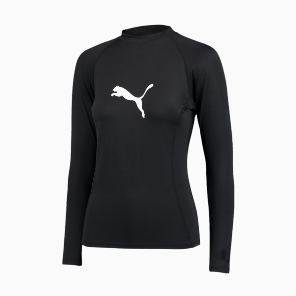 Playera Acuática Mujer PUMA, black, large-MEX