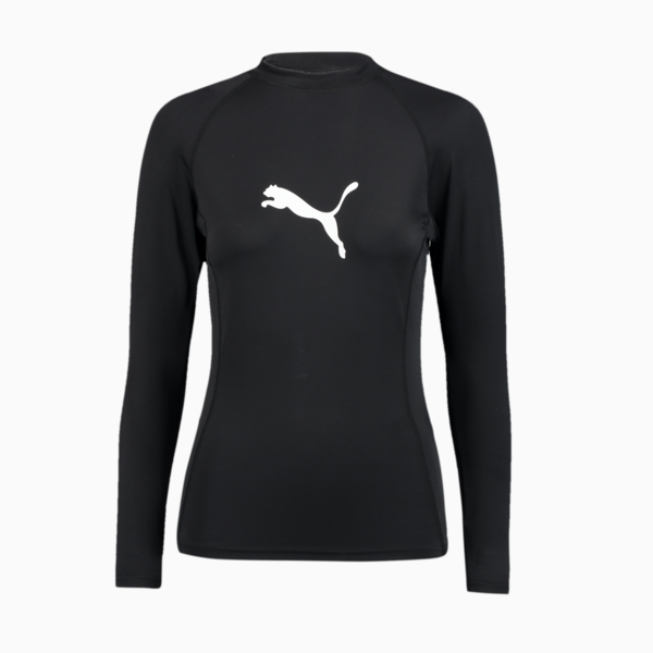 Playera Acuática Mujer PUMA, black, large-MEX