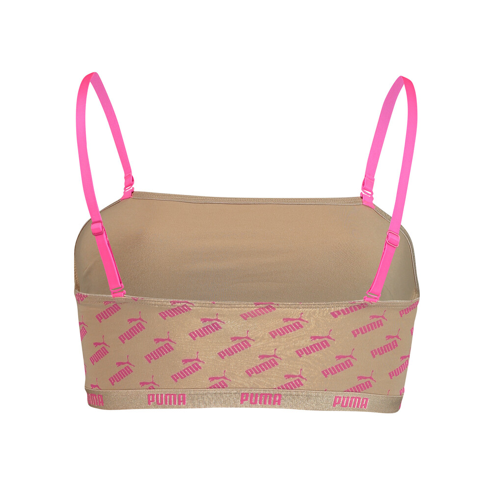 

PUMA - female - Бра PUMA AOP BANDEAU TOP 1P HANG – pink –, Розовый