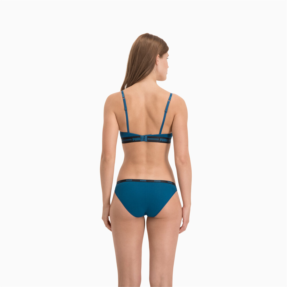 

PUMA - female - Женское нижнее белье Women' Bikini Briefs 2 Pack – blue / black –, Синий
