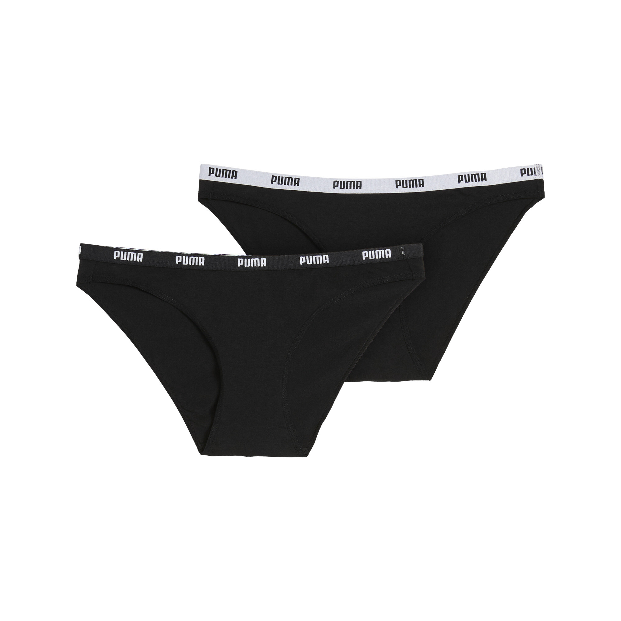 PUMA Bikinislip Damesondergoed, Zwart, Maat 2 thumbnail 5