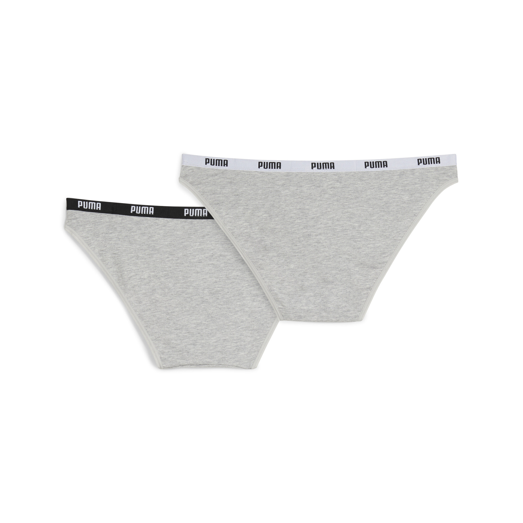 PUMA Bikinislip Damesondergoed, Grijs, Maat 1
