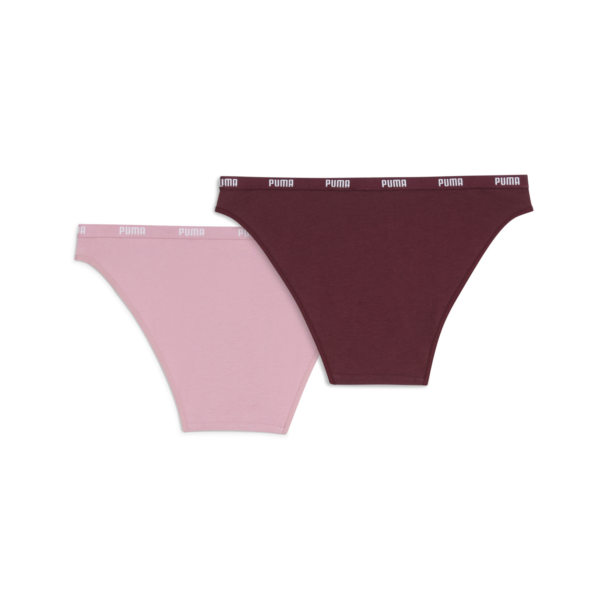 PUMA Bikinislip Damesondergoed, Rood, Maat 3 thumbnail 2