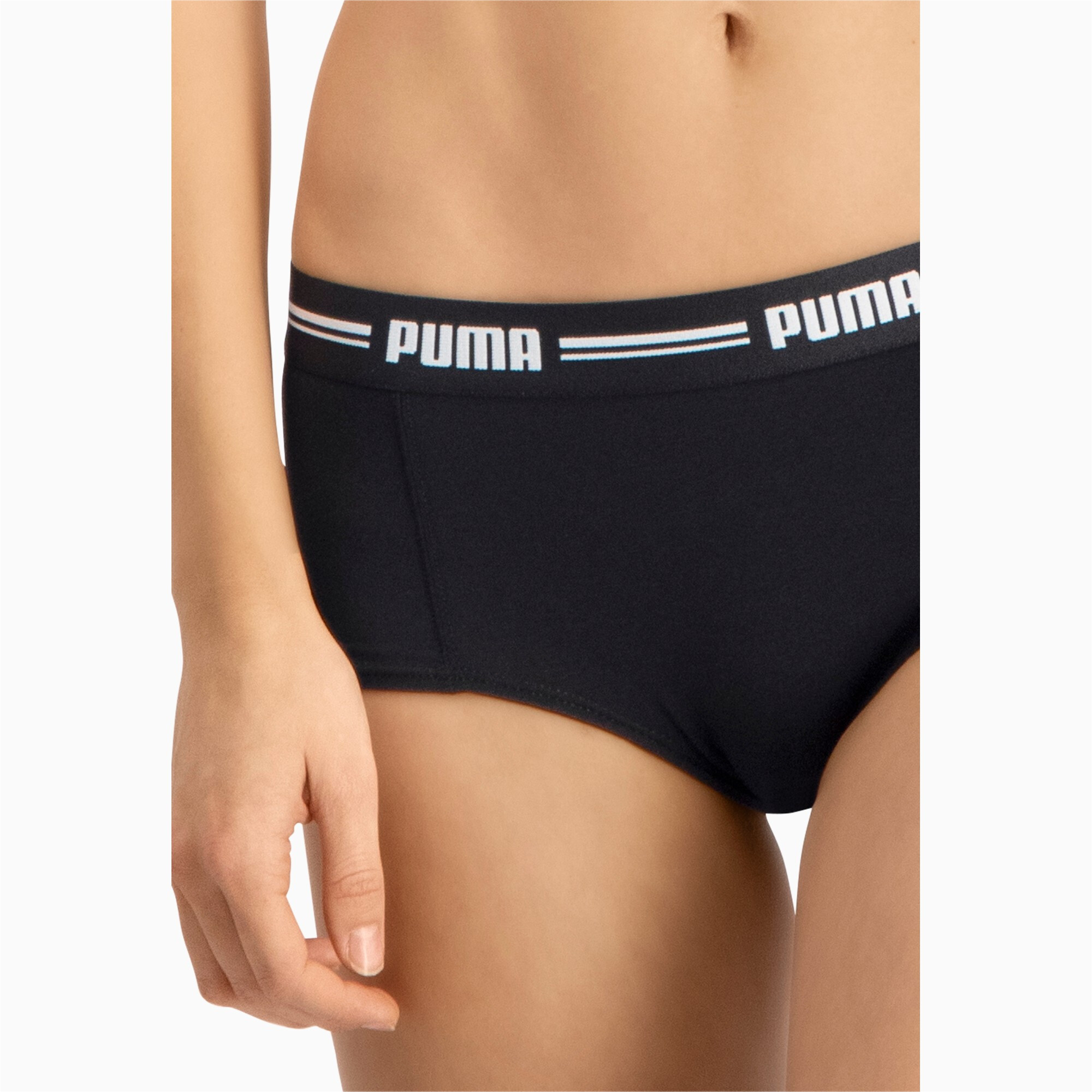 Women's Puma's Mini Short 2 Pack, Black, Size 3, Clothing