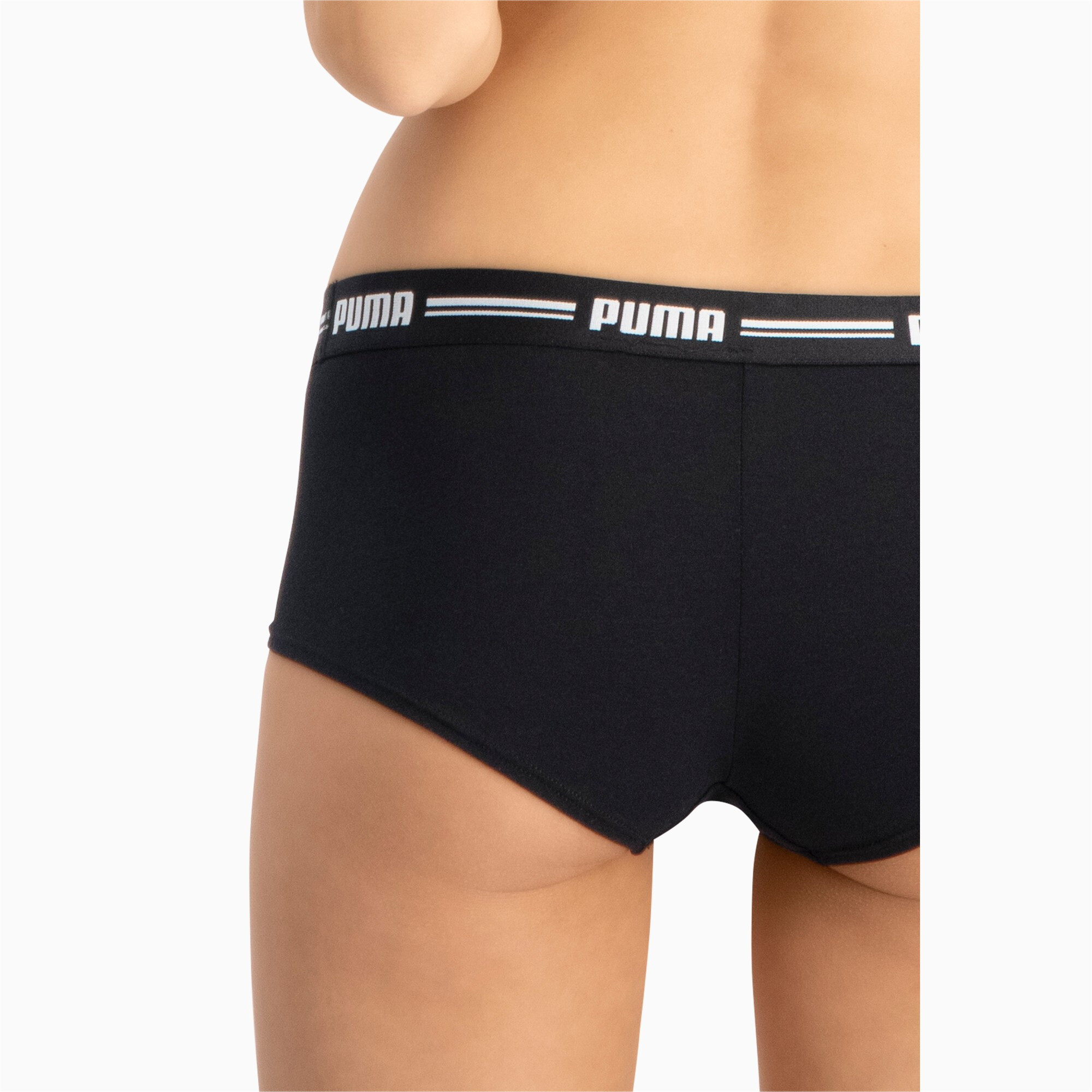 Women's Puma's Mini Short 2 Pack, Black, Size 3, Clothing