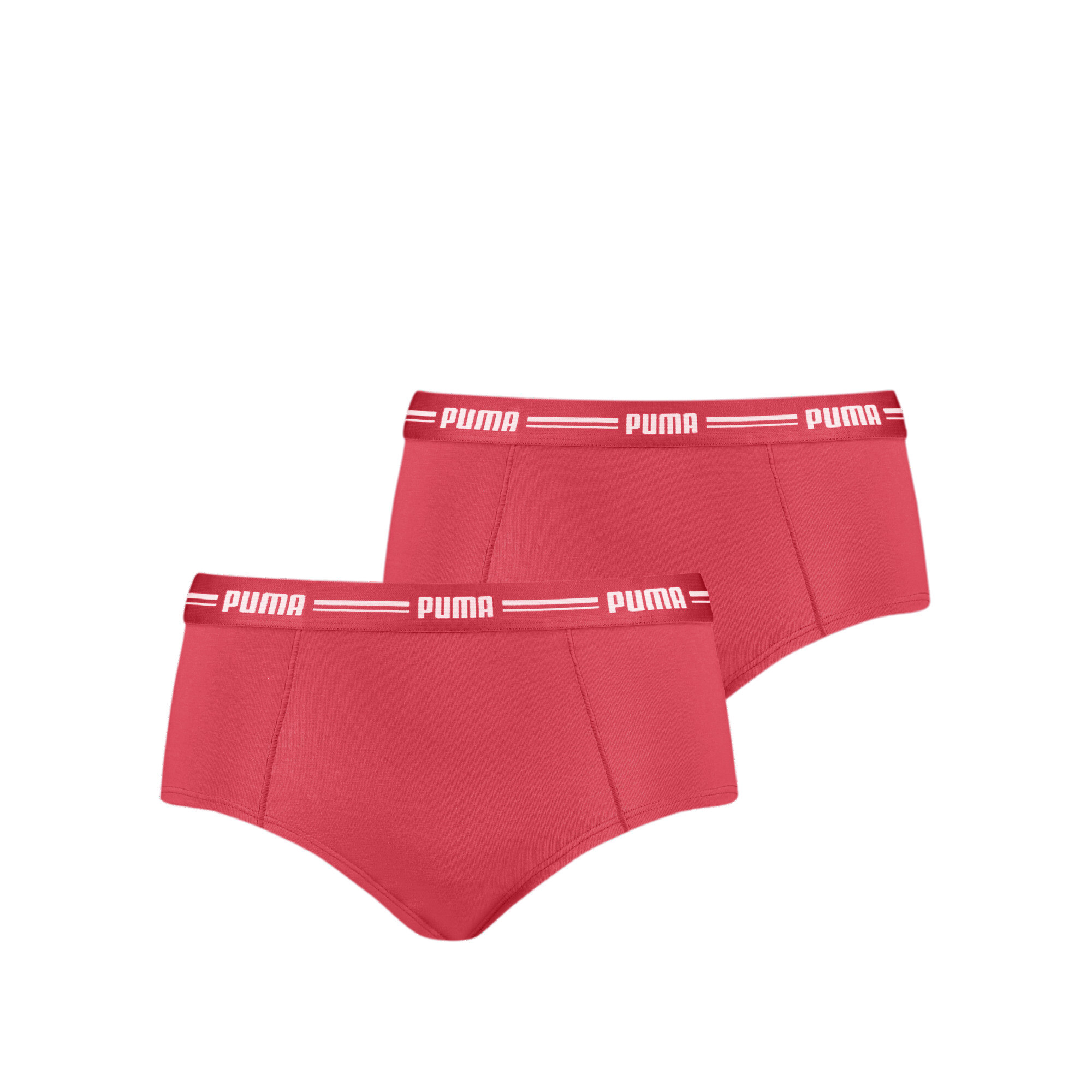 Licence Puma Damen Panties 2er-Pack | Hibiscus | Größe: 1