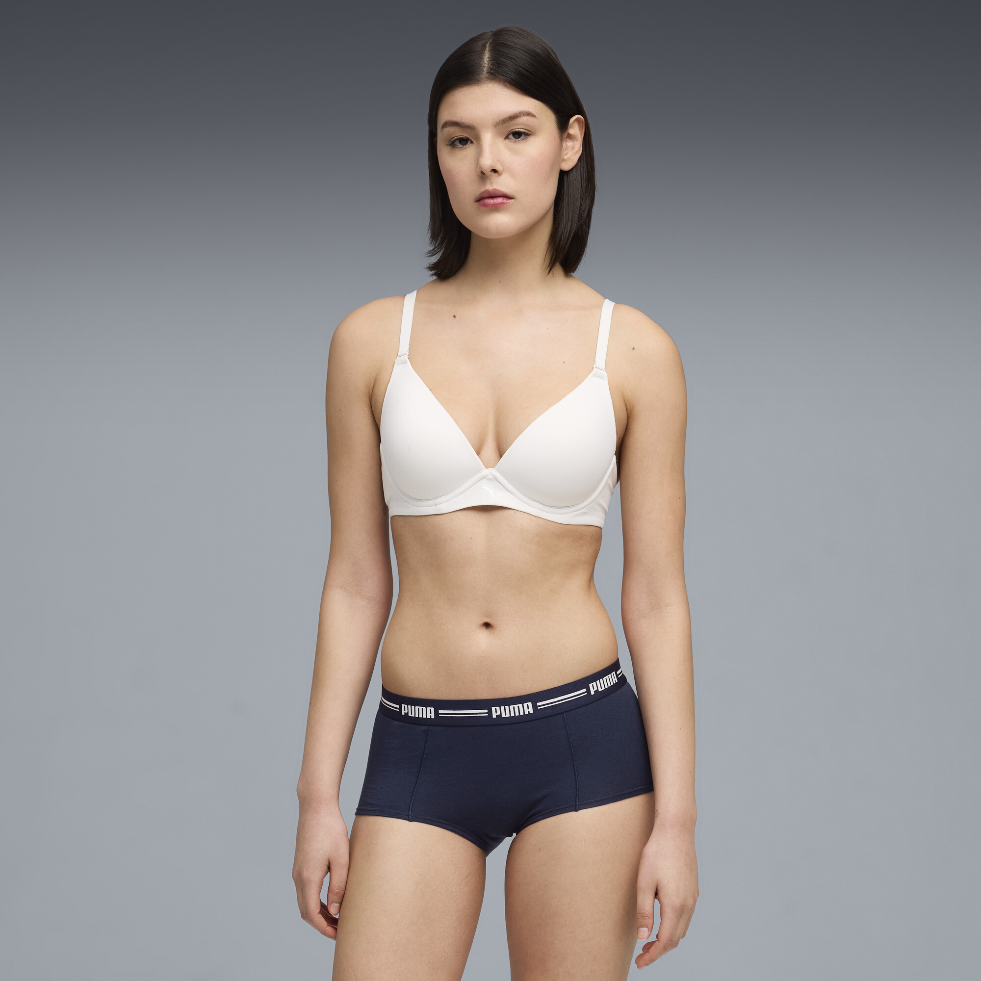 PUMA Minishorts voor Dames, Blauw, Maat 2