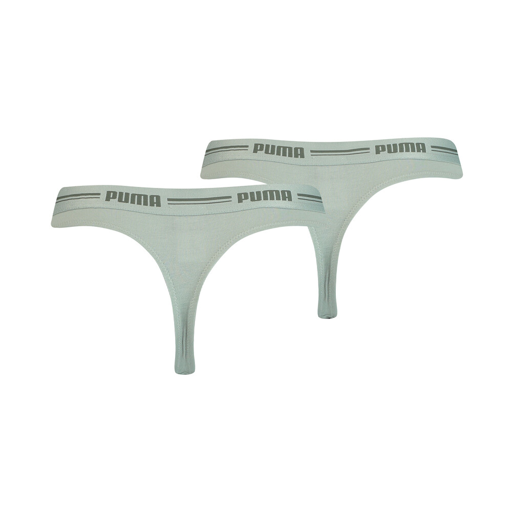 

PUMA - female - Женское нижнее белье Women' Thong 2 Pack – green –, Зеленый