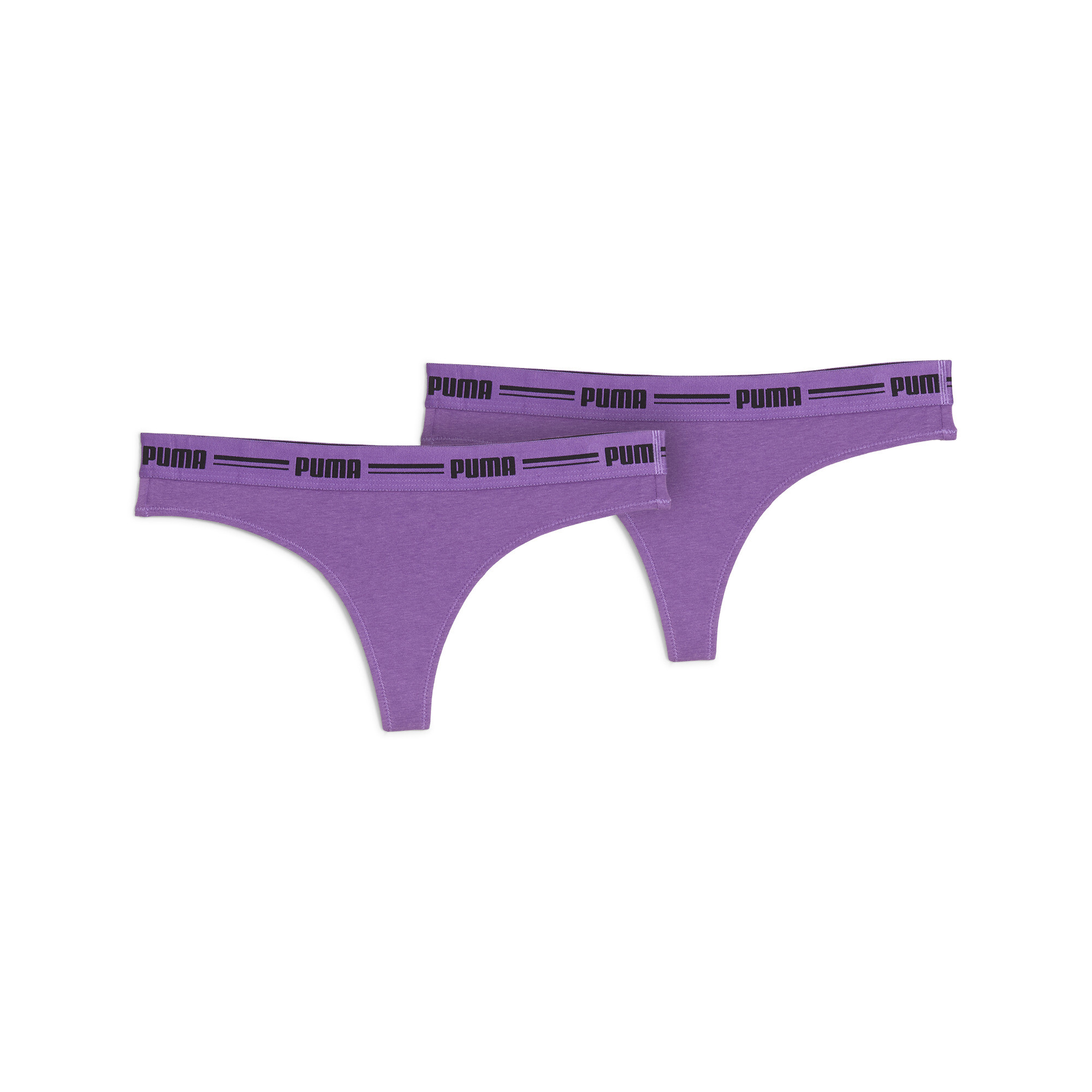 Licence Puma Damen String 2er-Pack | Purple | Größe: 4