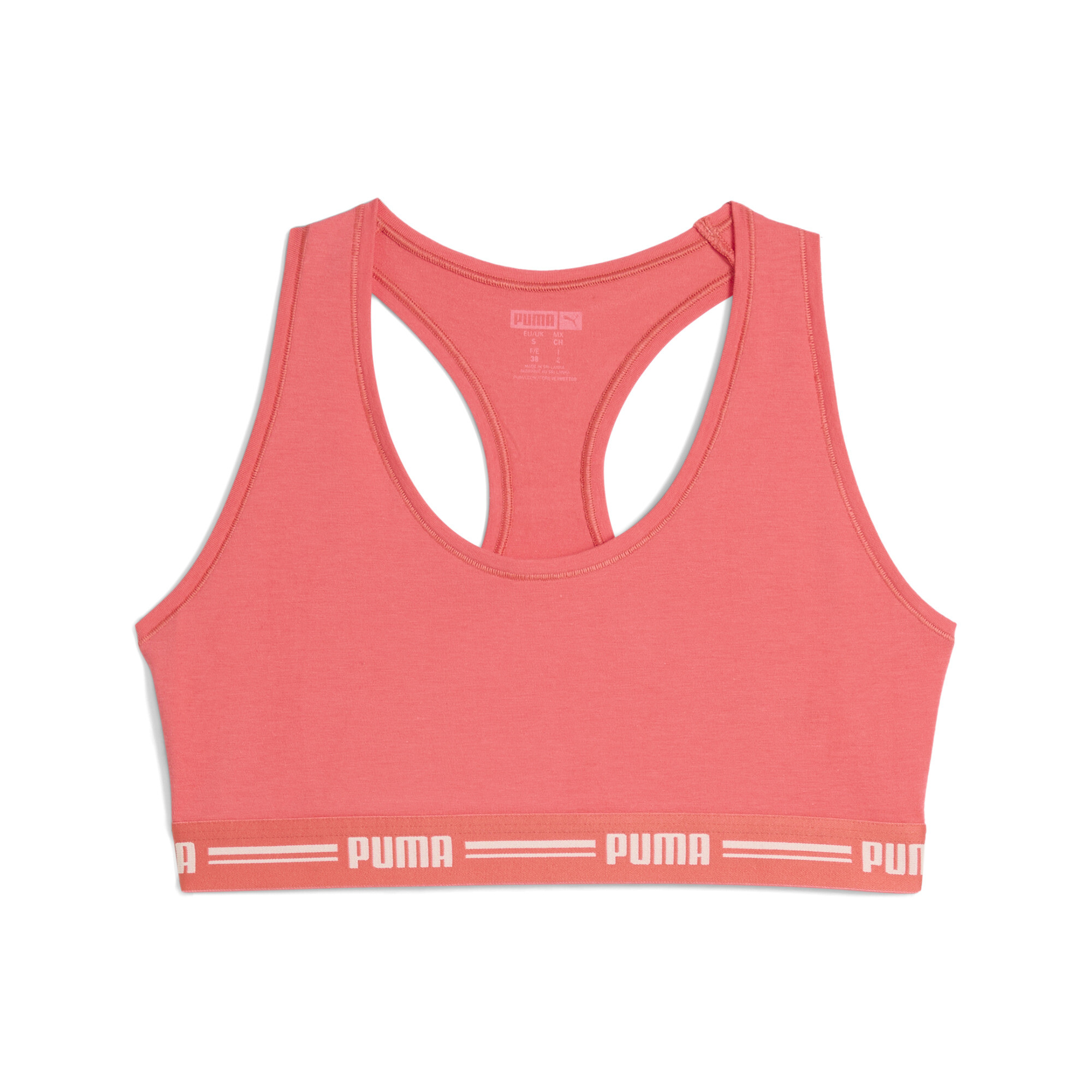 PUMA Top met Racerback voor Dames, Roze, Maat 5