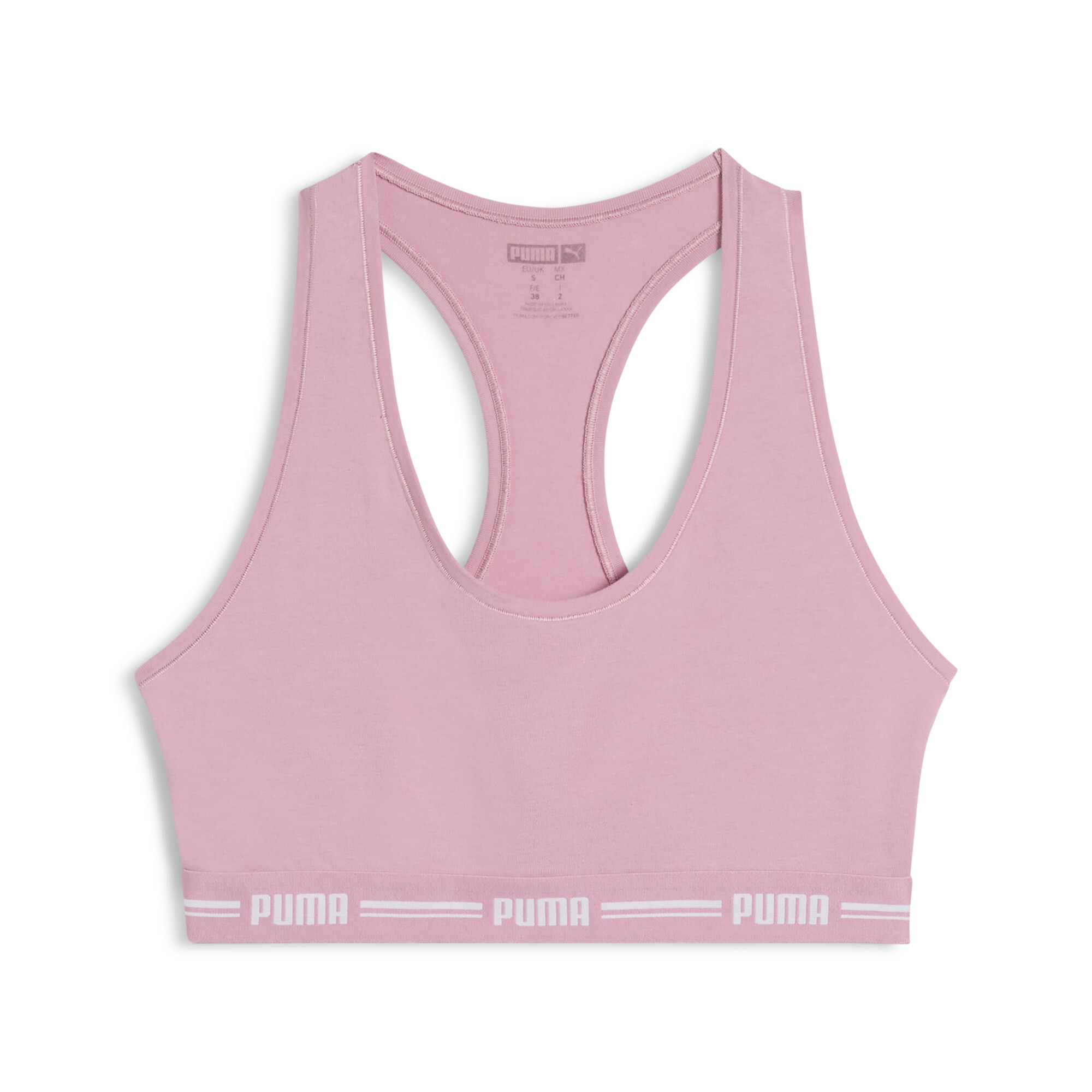 PUMA Top met Racerback voor Dames, Roze, Maat 3