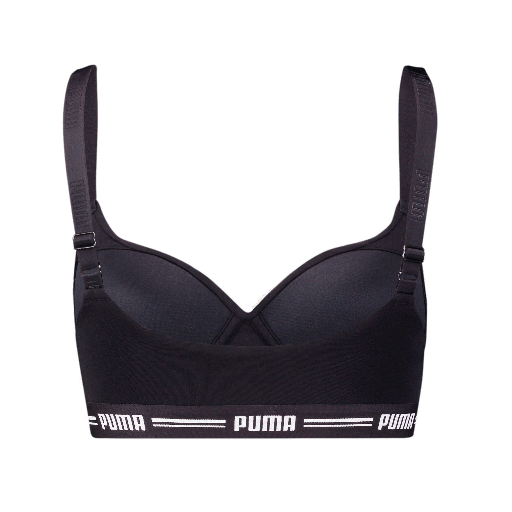 PUMA Top met Padding voor Dames, Zwart, Maat 1 thumbnail 4