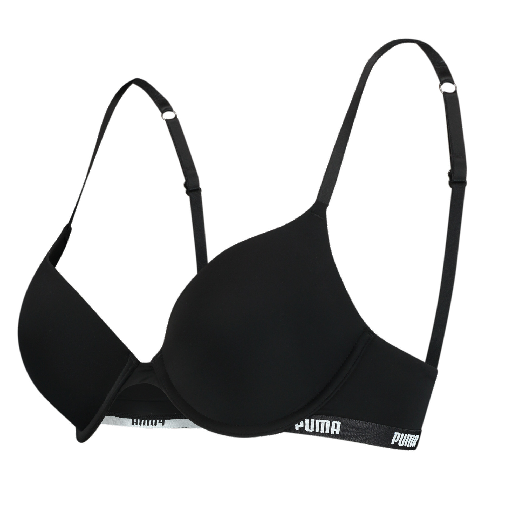 PUMA Push-up-bh voor Dames, Zwart, Maat 36C thumbnail 3