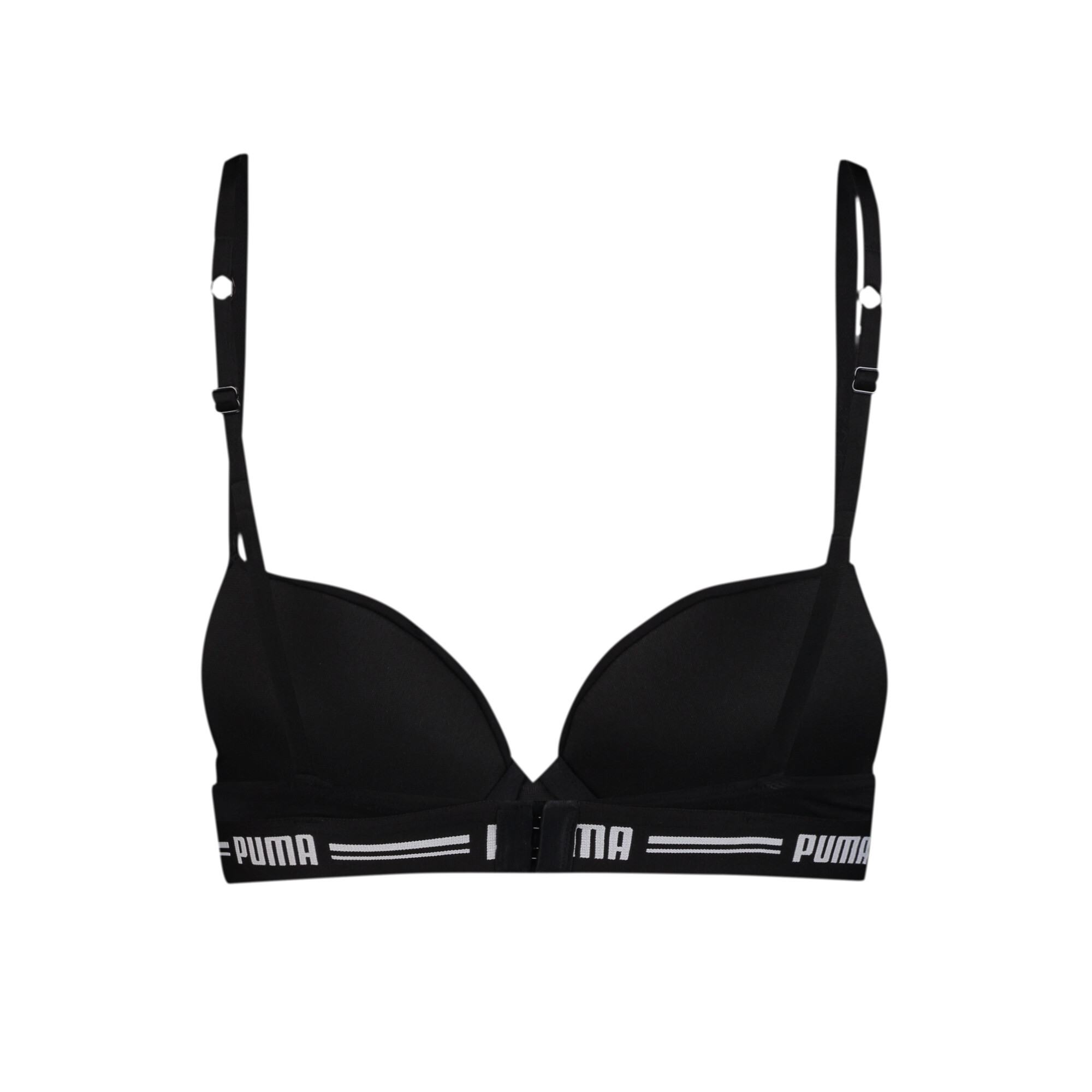 PUMA T-shirt Bh voor Dames, Zwart, Maat 38A thumbnail 4