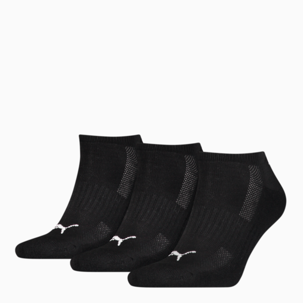Medias deportivas PUMA acolchados unisex, pack de 3 pares, black, large-ARG