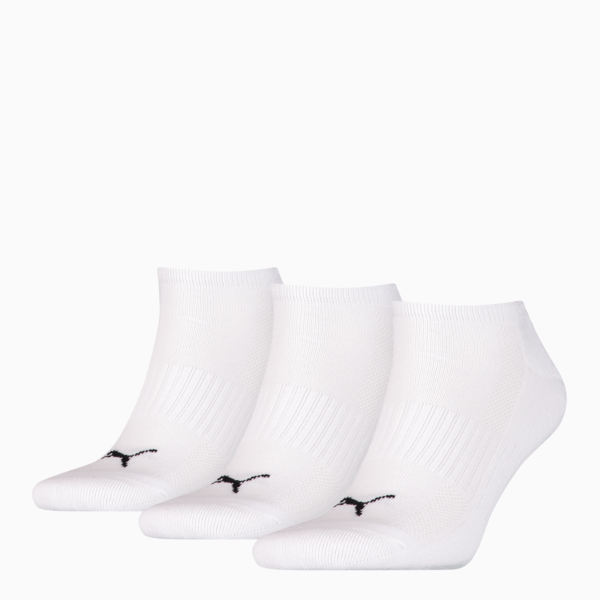 Medias deportivas PUMA acolchados unisex, pack de 3 pares, white, large-ARG