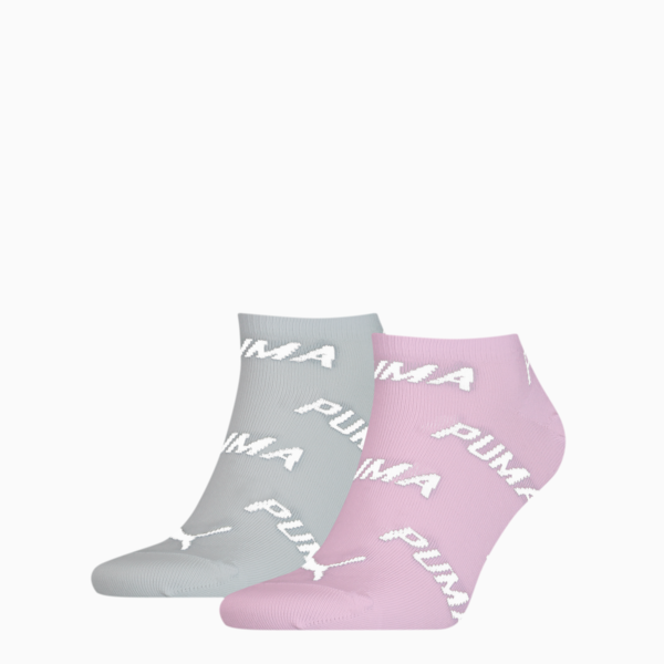 Medias deportivas unisex PUMA BWT, pack de 2 pares, rose water, large-ARG