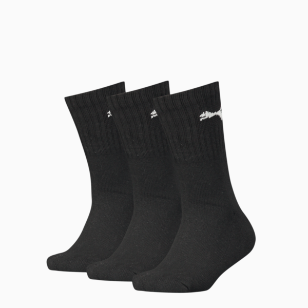 Medias PUMA juvenil (3 pares), black, large-ARG