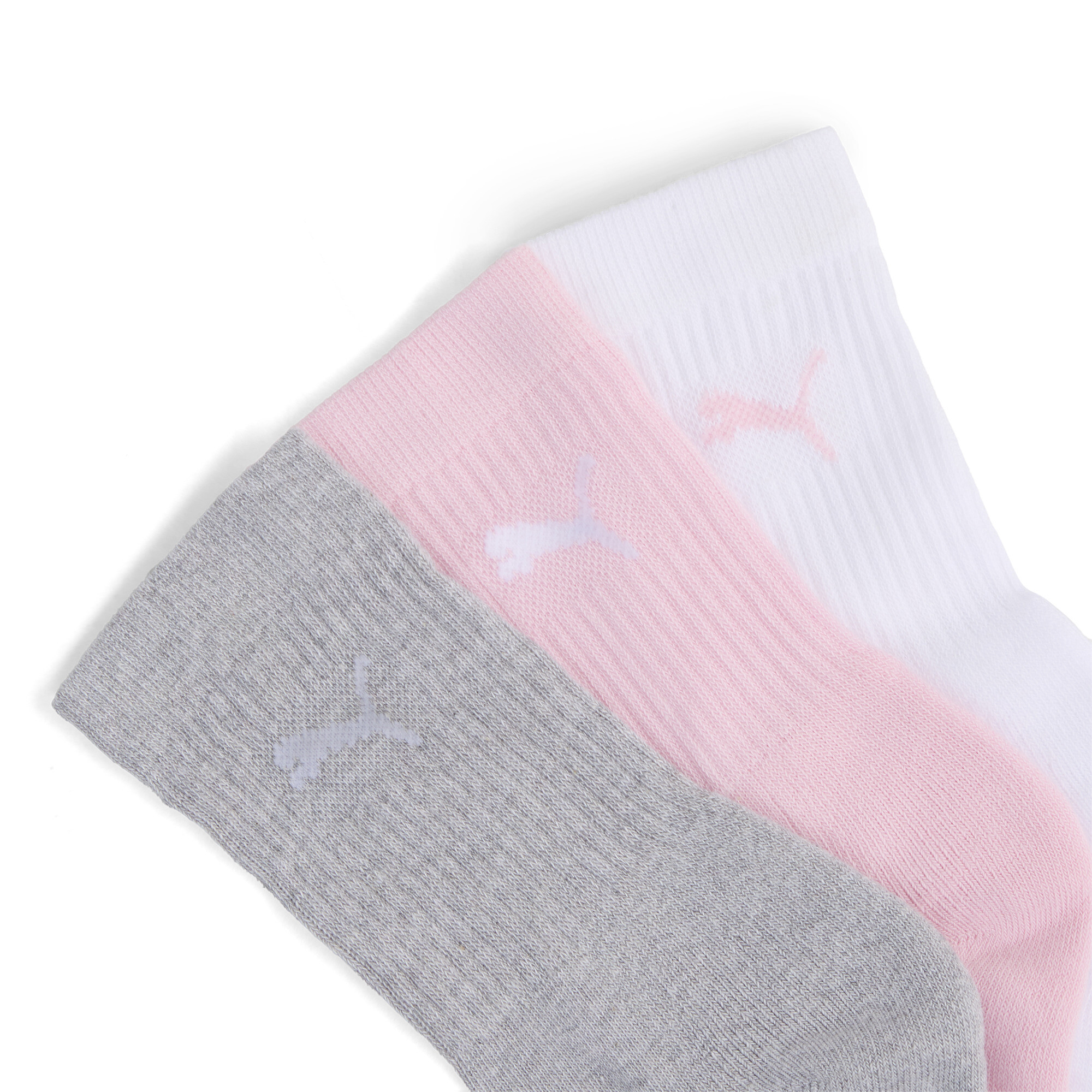 PUMA Junior Sportsokken, Roze, Maat 27-30 thumbnail 2