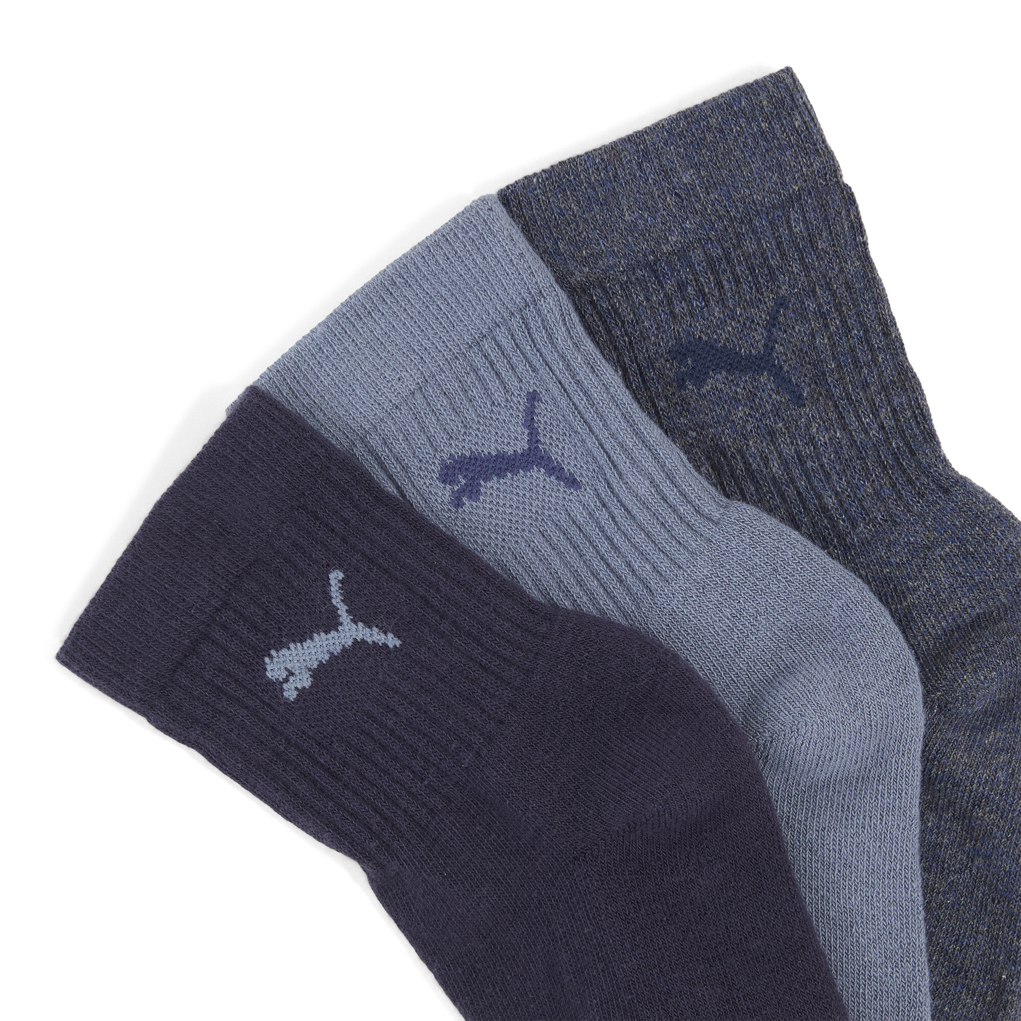 PUMA Junior Sportsokken, Blauw, Maat 27-30 thumbnail 2