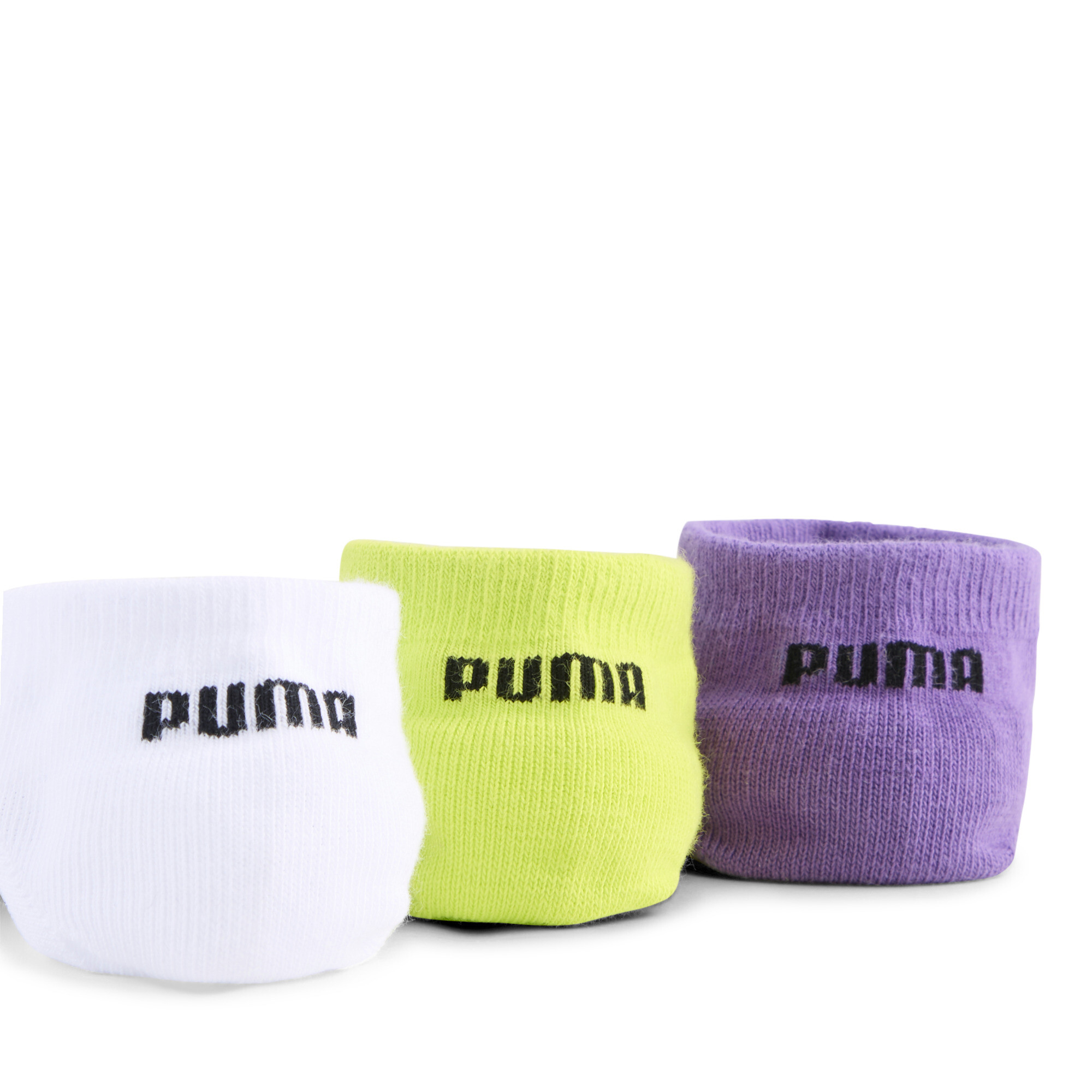 Puma Kids' BWT Sneaker - Trainer Socks 3 Pack, Green, Size 27-30, Clothing