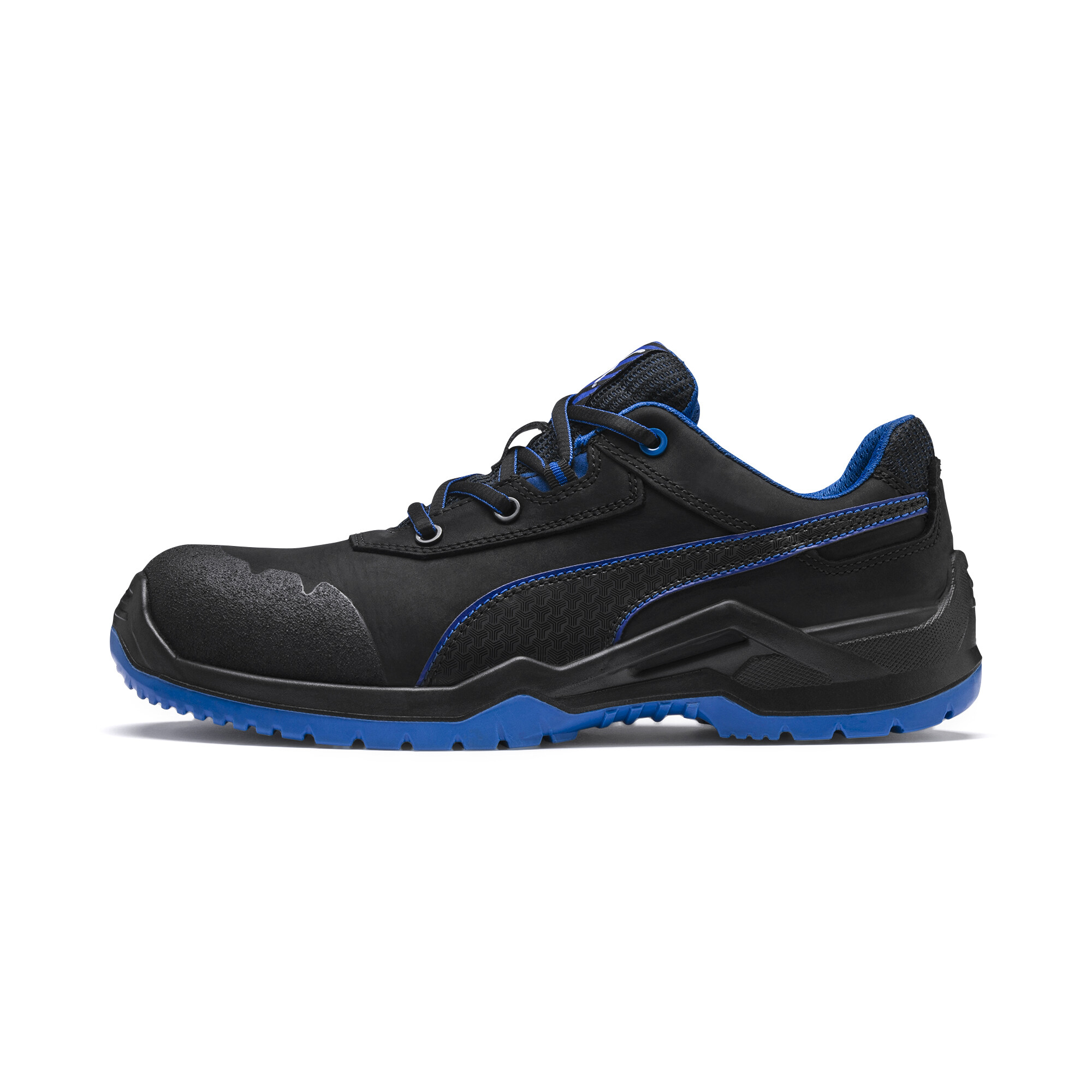 Puma Argon Blue Low S3 ESD SRC, Black, Size 48, Shoes