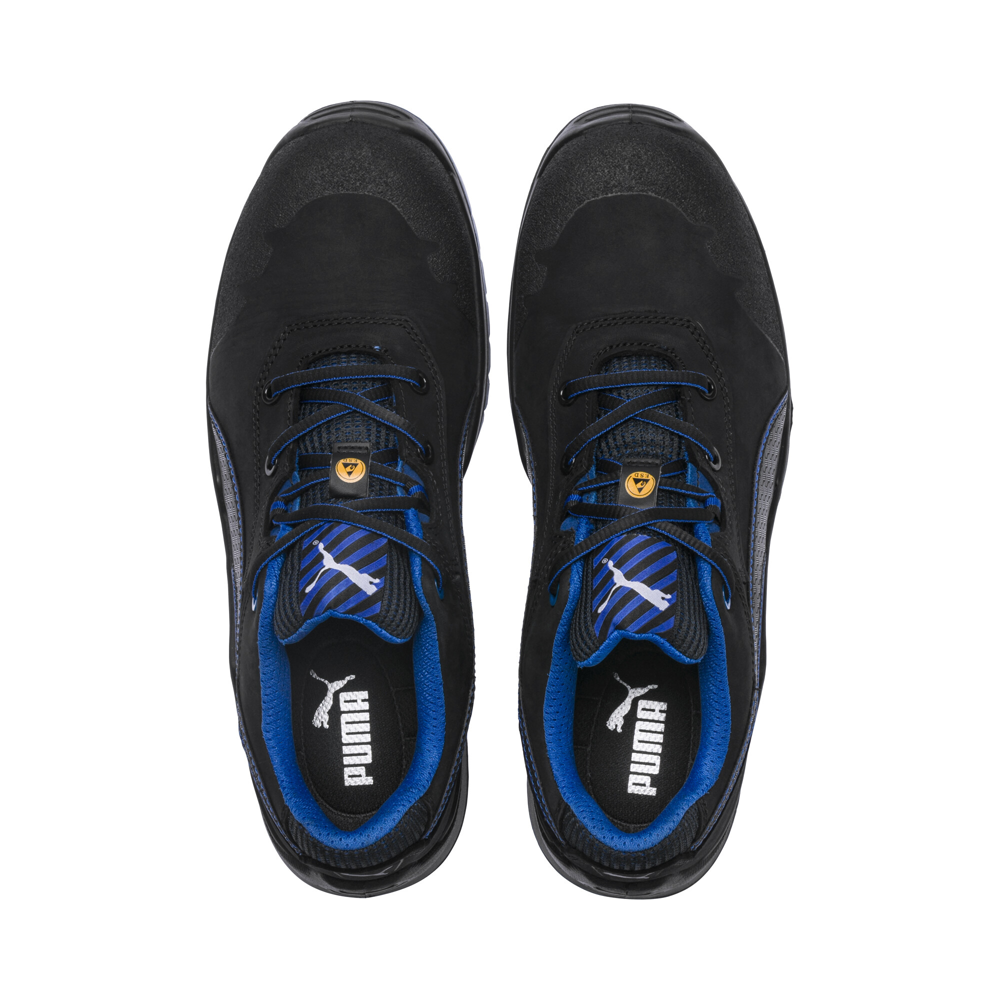 Puma Argon Blue Low S3 ESD SRC, Black, Size 49, Shoes