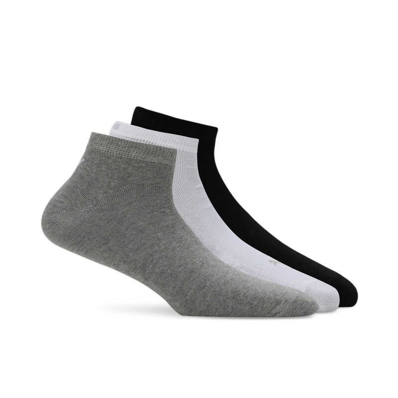 

PUMA Lifestyle Unisex Sneakers Socks Pack Of 3, White/black/gray