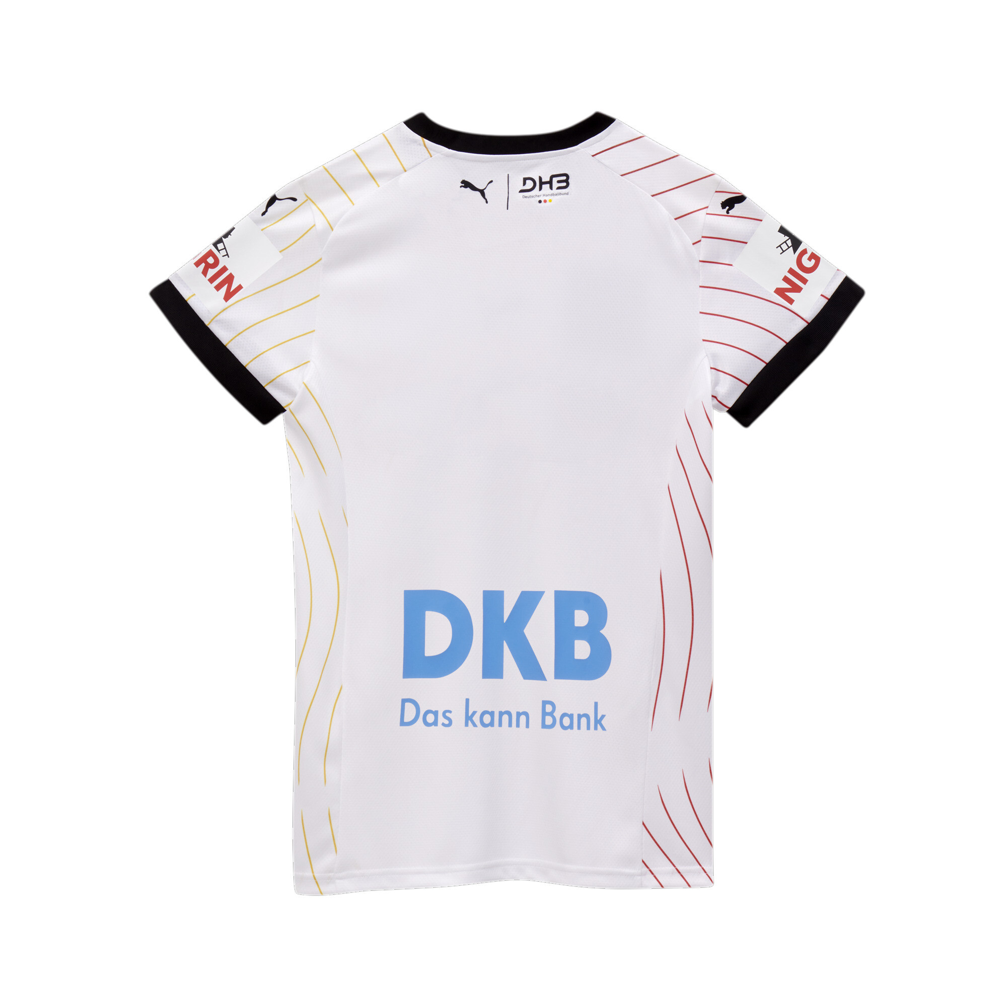 Duitsland Handbal 2024 thuisshirt voor Dames, Zwart/Wit, Maat M | PUMA