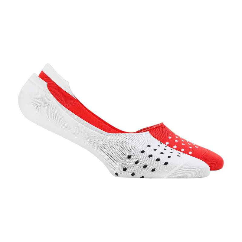 

PUMA Graphic Footie Unisex Socks Pack Of 2, White/red