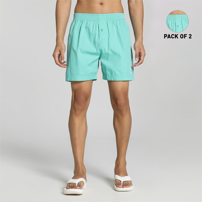 

Men's PUMA Woven Boxers Pack Of 2