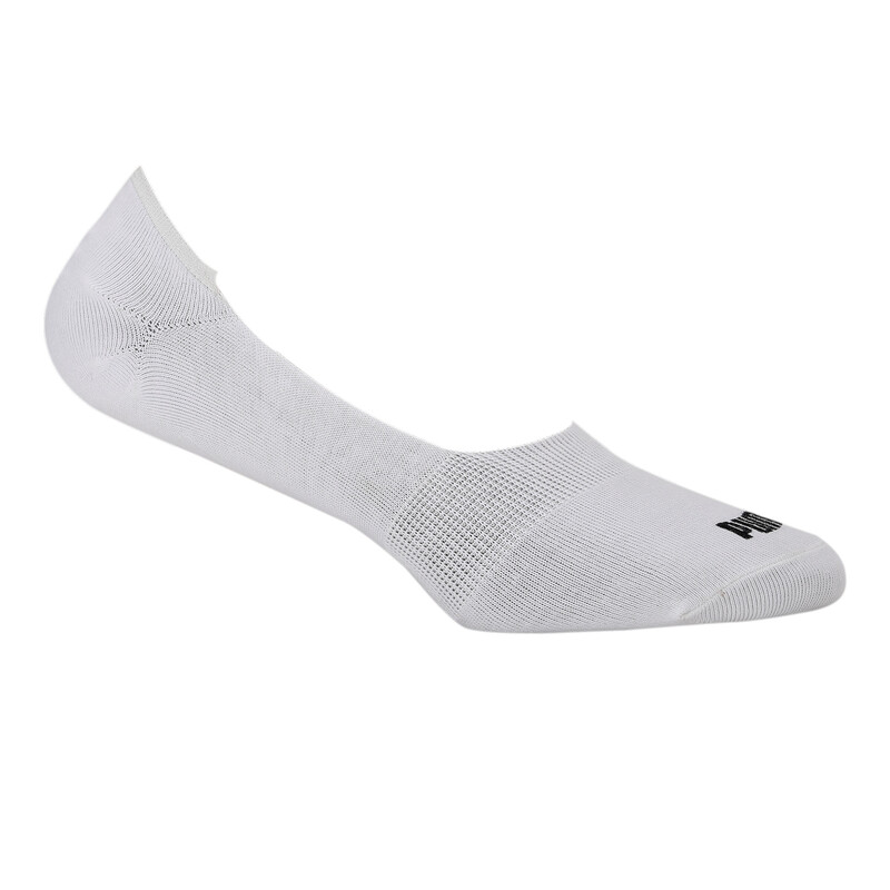 

PUMA Footie Unisex Socks Pack Of 2, White/black