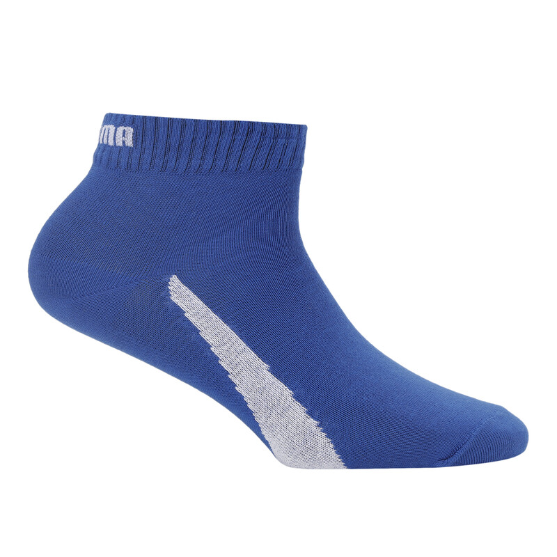 PUMA Unisex Quarter Socks Pack Of 1, White/blue