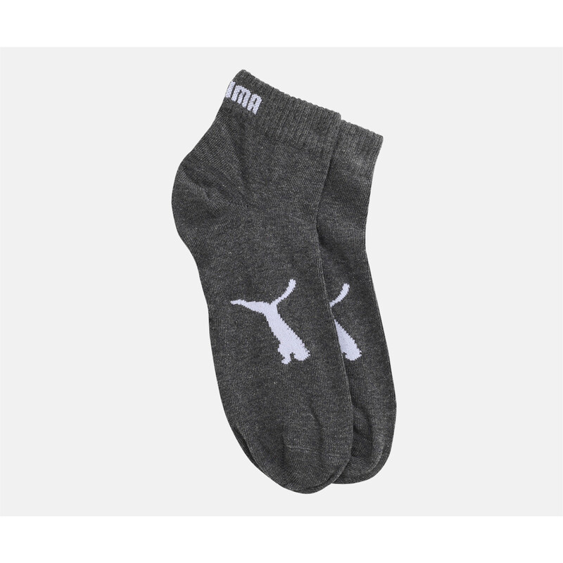 

PUMA Unisex Quarter Socks Pack Of 1, White/gray