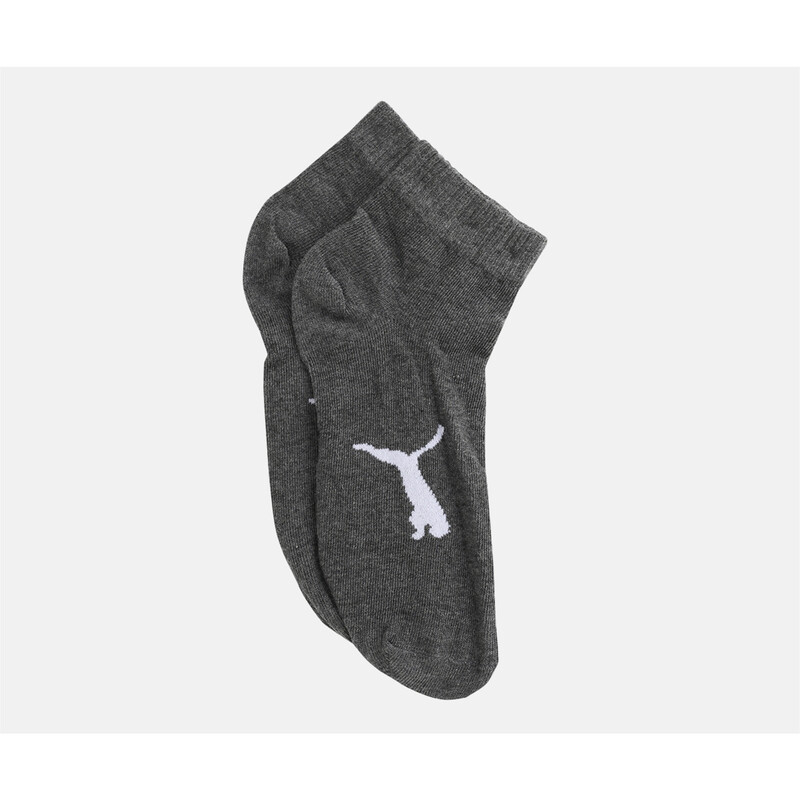 

PUMA Quarter Socks - Pack Of 2, White/gray