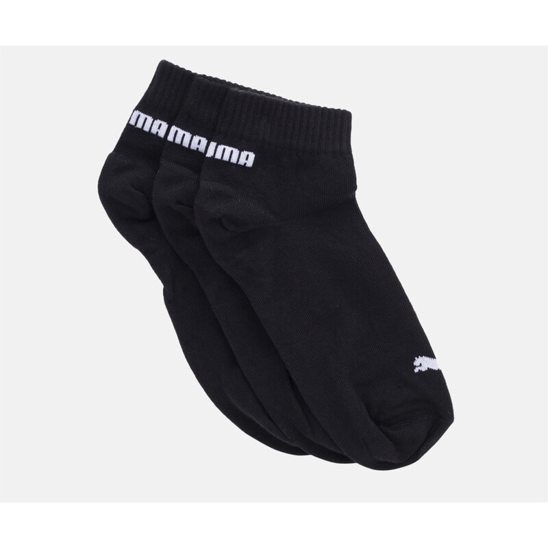 

PUMA Quarter Socks Pack Of 3, White/black