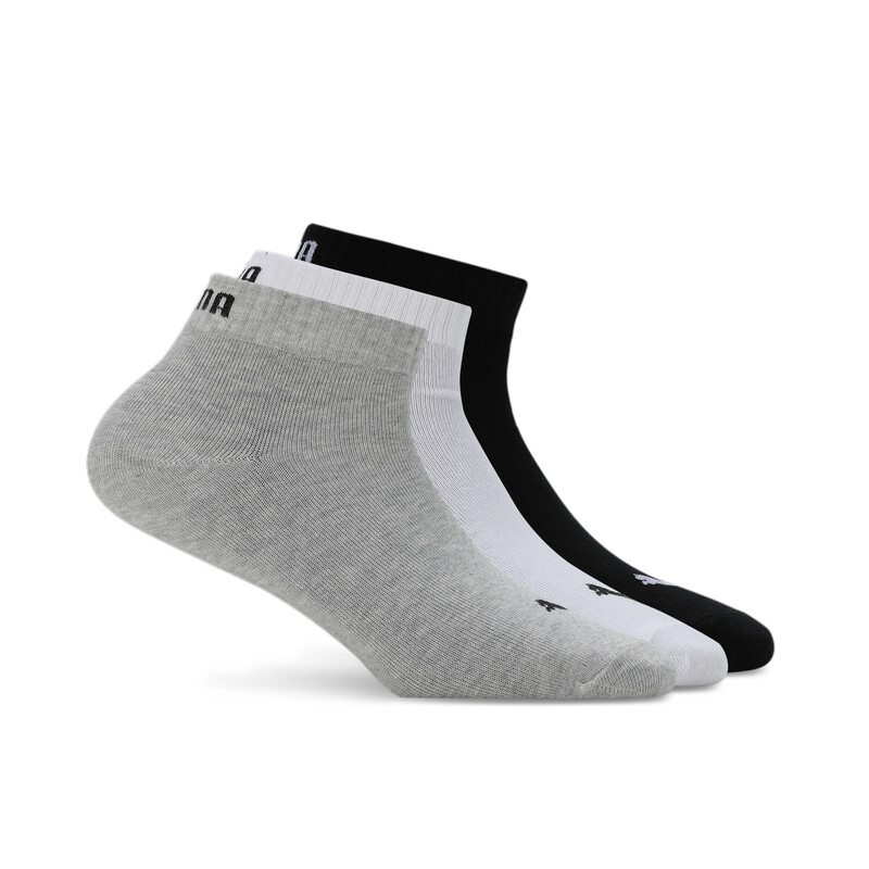 

PUMA Unisex Plain Quarter Socks Pack Of 3