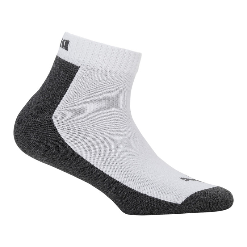 

PUMA Multi-Sport Quarter Unisex Socks Pack Of 2, White/gray