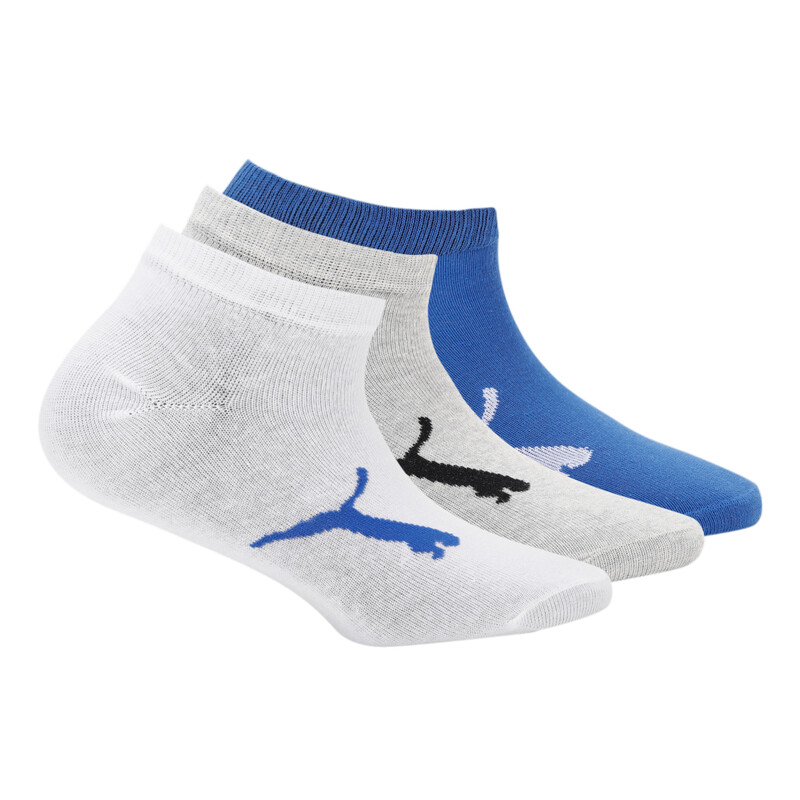 PUMA Sneakers Socks Pack Of 3, White/gray/blue
