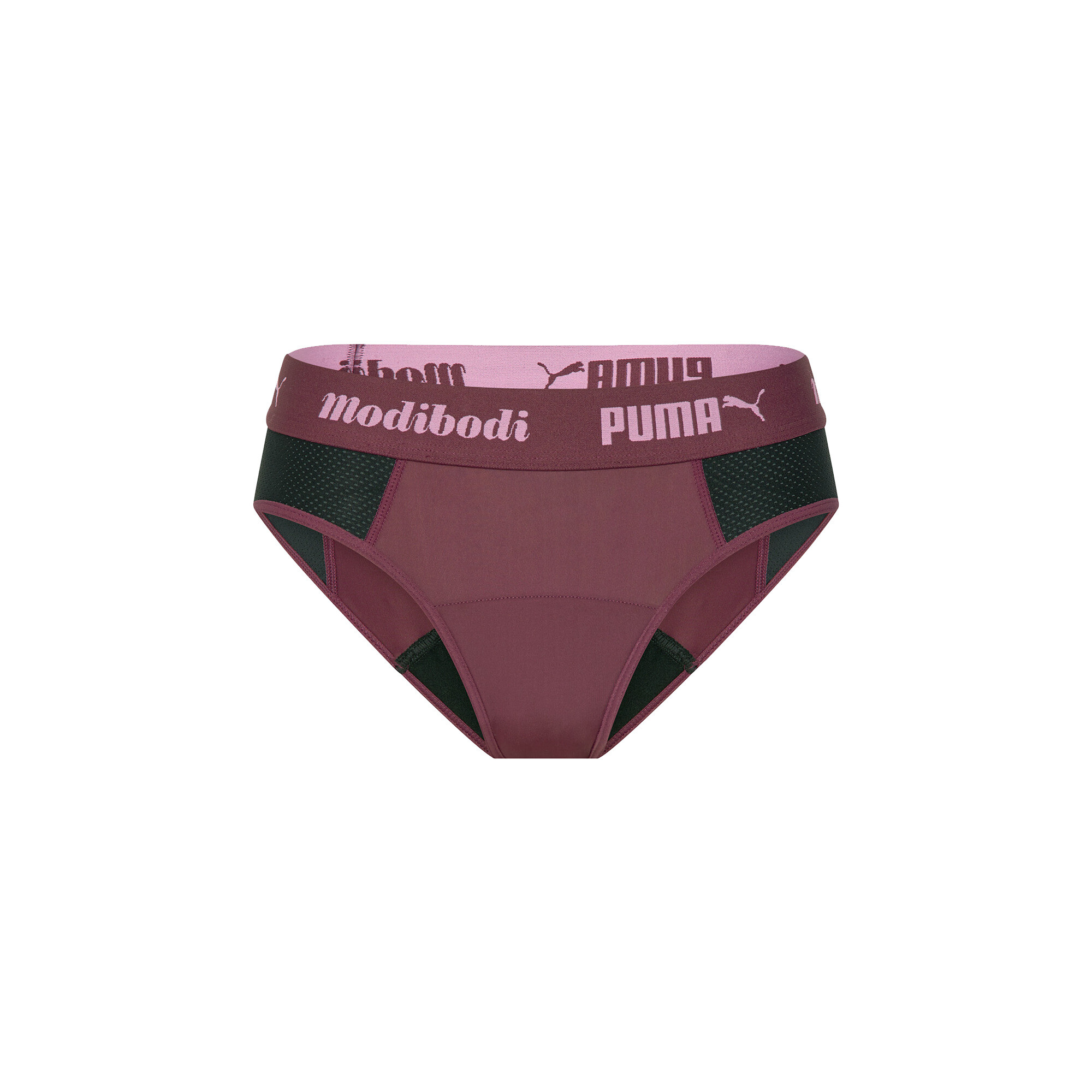 PUMA PUMA Calcinha Active Brief PUMA X Modibodi – Cor Azul