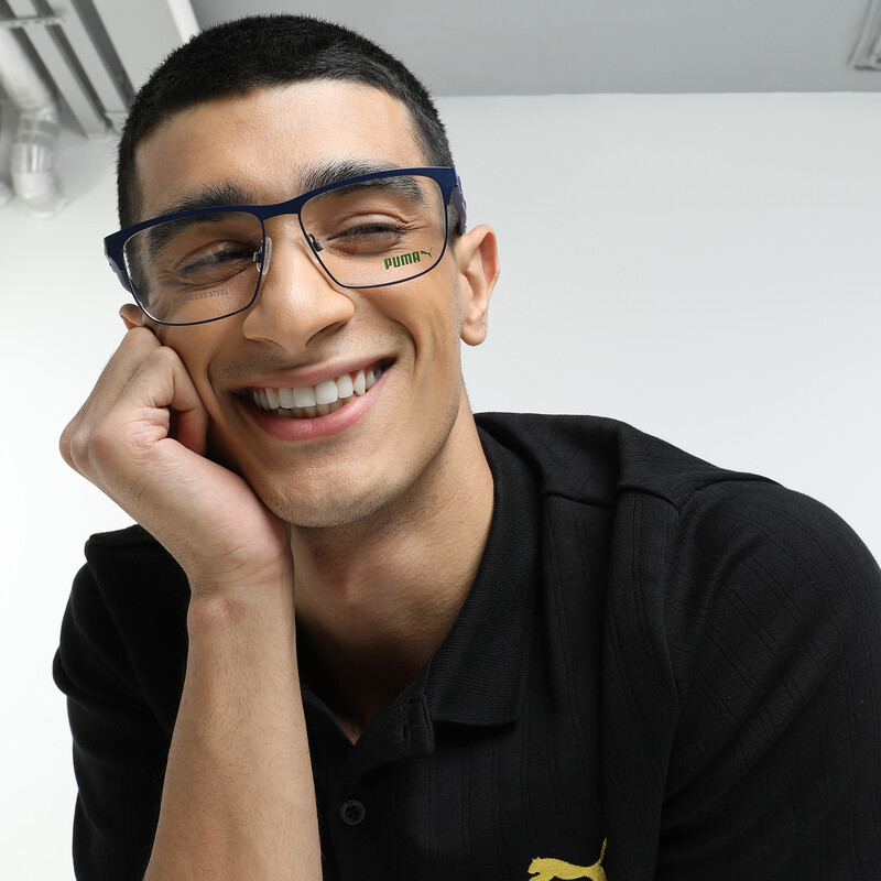 

Men's PUMA Squared Metal Optical Glasses
