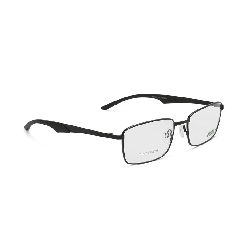 Men's PUMA Squared Optical Glasses, Black