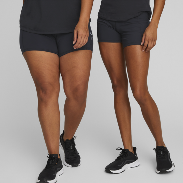 PUMA x Modibodi Active Biker Shorts Women, Black /Grey, large-ZAF