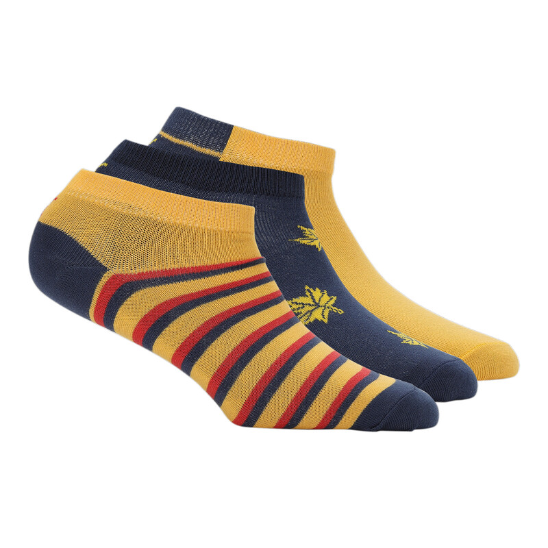

PUMA Graphic Socks Pack Of 3, Black/red/blue