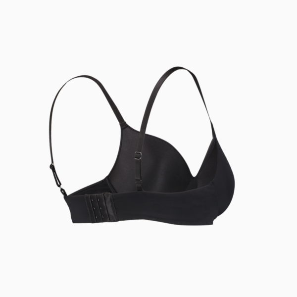 PUMA Women's Soft Padded Bra 1 Pack, black, large-MEX