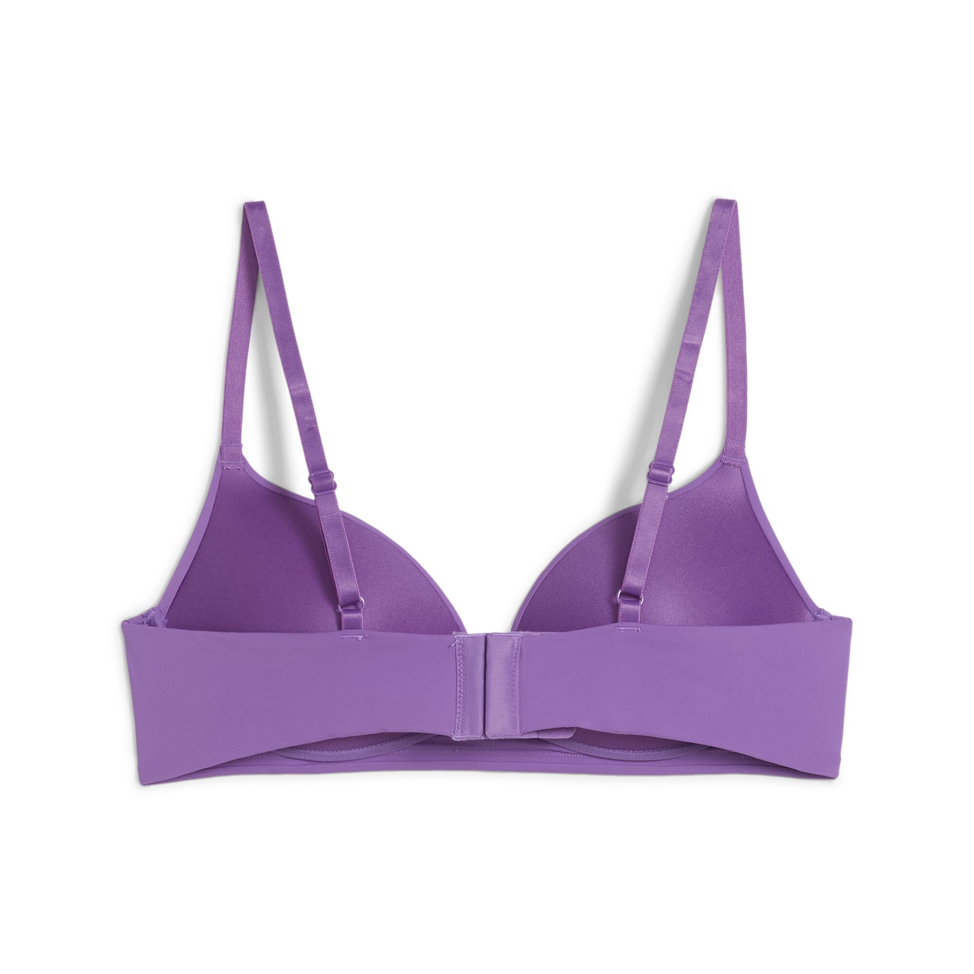 Women's Puma's Soft Padded Bra 1 Pack, Purple, Size 34B, Clothing