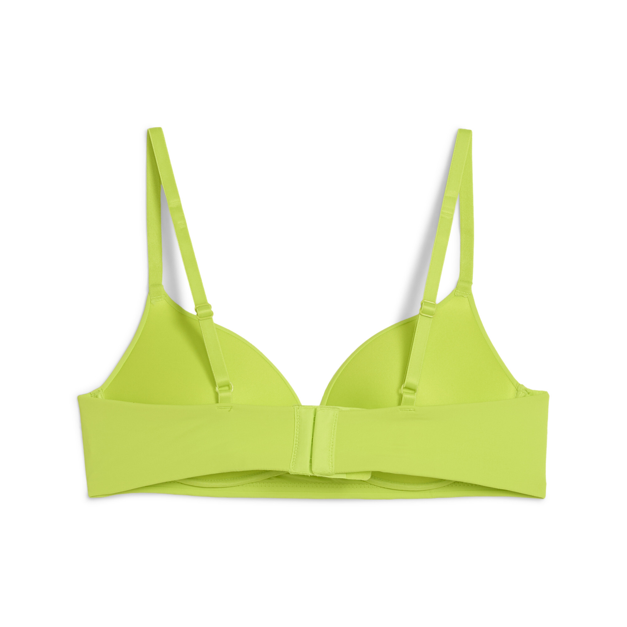 Women's Puma's Soft Padded Bra 1 Pack, Green, Size 32C, Clothing